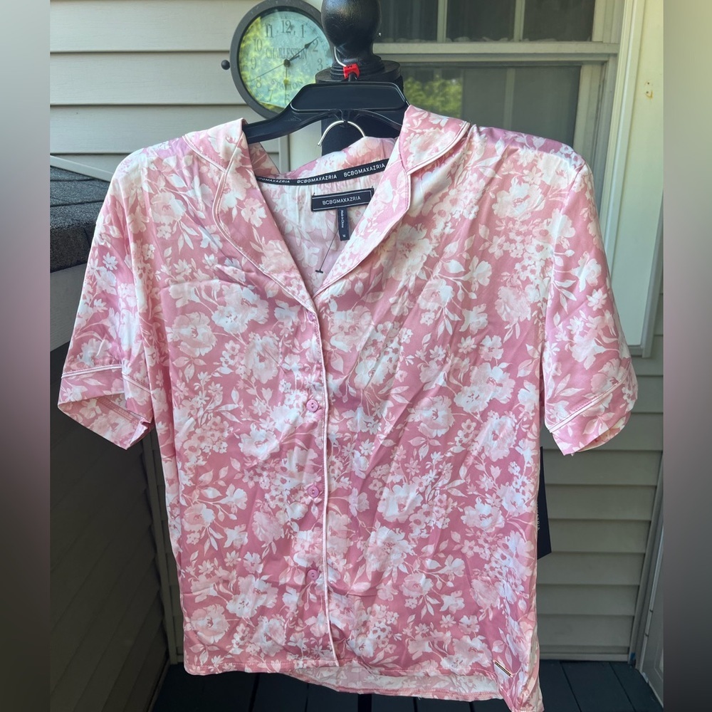 BCBGMAXAZRIA Women’s Shorty Pajama Set NWT